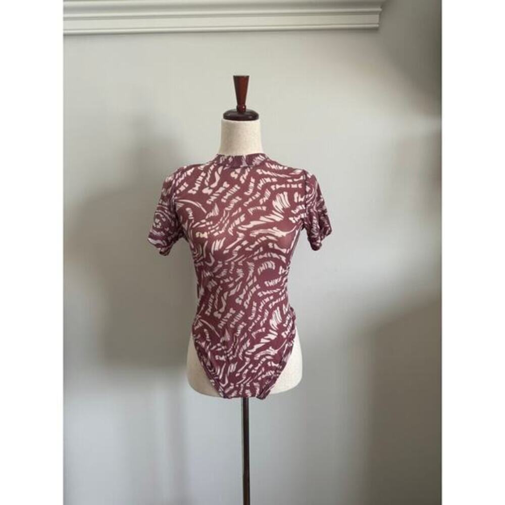 NWT SKIMS Raspberry Swirl Bodysuit‎ size 2x